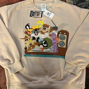Brand NWT Looney Tunes Sweatshirt